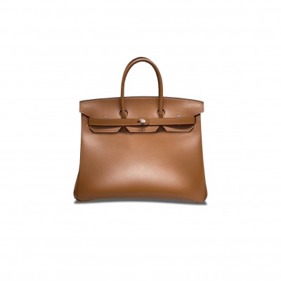 HERMES MASTER BIRKIN 35 BOX BROWN BAG 1963189330 (35*25*18cm)
